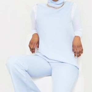 PrettyLittleThing Modest Set – Hijab Outfit – Top Size 4 - Bottom Size 6 – NWT